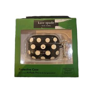 BbN Kate Spade NY 'Poka Dotted' Protective Case for AirPods Pro 1st & 2nd Gen.